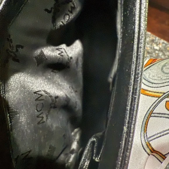 MCM Leather Bucket Tote - EUC - Picture 3 of 11